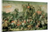 The Battle of Zama, 202 BC, 1570-80 by Giulio Romano