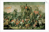 The Battle of Zama, 202 BC, 1570-80 by Giulio Romano