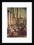 The Marriage Feast at Cana, detail of the left hand side, c.1562 by Veronese