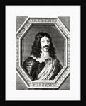 Portrait of Louis XIII engraving by Jean Morin by Philippe de Champaigne