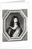 Portrait of Louis XIII engraving by Jean Morin by Philippe de Champaigne