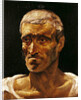Head of a Shipwrecked Man, study for the Raft of Medusa, 1817-19 by Theodore Gericault