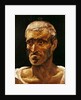 Head of a Shipwrecked Man, study for the Raft of Medusa, 1817-19 by Theodore Gericault