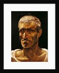 Head of a Shipwrecked Man, study for the Raft of Medusa, 1817-19 by Theodore Gericault