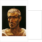 Head of a Shipwrecked Man, study for the Raft of Medusa, 1817-19 by Theodore Gericault
