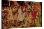 The History of Pope Alexander III: The Entrance of the Pope and Emperor Frederick Barbarossa into Rome, 1407 by Aretino Luca Spinello or Spinelli