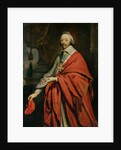 Portrait of Cardinal de Richelieu by Philippe de Champaigne