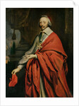 Portrait of Cardinal de Richelieu by Philippe de Champaigne