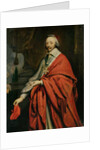Portrait of Cardinal de Richelieu by Philippe de Champaigne