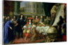 Jean-Baptiste Colbert Presenting the Members of the Royal Academy of Science to Louis XIV c.1667 by Henri Testelin