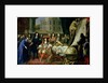 Jean-Baptiste Colbert Presenting the Members of the Royal Academy of Science to Louis XIV c.1667 by Henri Testelin