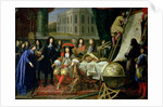 Jean-Baptiste Colbert Presenting the Members of the Royal Academy of Science to Louis XIV c.1667 by Henri Testelin