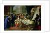 Jean-Baptiste Colbert Presenting the Members of the Royal Academy of Science to Louis XIV c.1667 by Henri Testelin