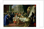 Jean-Baptiste Colbert Presenting the Members of the Royal Academy of Science to Louis XIV c.1667 by Henri Testelin