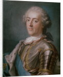 Portrait of Louis XV King of France by Gustav Lundberg