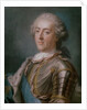 Portrait of Louis XV King of France by Gustav Lundberg