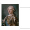 Portrait of Louis XV King of France by Gustav Lundberg