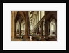 Interior of Antwerp Cathedral, c.1650 by Pieter the Younger Neeffs