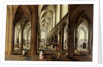 Interior of Antwerp Cathedral, c.1650 by Pieter the Younger Neeffs