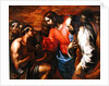 Christ Healing the Blind Man of Jericho by Italian School