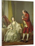 Portrait of the Marquis de Marigny and his Wife, Marie-Francoise Constance Julie Filleul, 1769 by Louis Michel van Loo