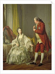 Portrait of the Marquis de Marigny and his Wife, Marie-Francoise Constance Julie Filleul, 1769 by Louis Michel van Loo