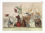 Clergy Leaving the Church after the Sale of Church Property by French School
