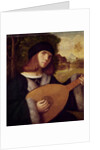 The Lute Player by Giovanni de Busi Cariani