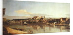 View of Pirna from the right bank of the Elbe, c.1753 by Bernardo Bellotto
