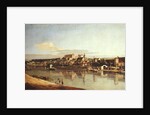 View of Pirna from the right bank of the Elbe, c.1753 by Bernardo Bellotto