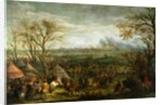 The Taking of Cambrai in 1677 by Louis XIV, late 17th century by Adam Frans van der Meulen