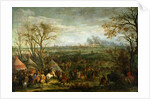 The Taking of Cambrai in 1677 by Louis XIV, late 17th century by Adam Frans van der Meulen