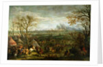 The Taking of Cambrai in 1677 by Louis XIV, late 17th century by Adam Frans van der Meulen
