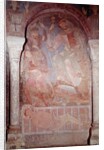 The Martyrdom of St. Lawrence in the presence of the prefect Dacien, early 12th century by Romanesque