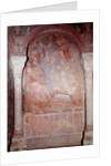 The Martyrdom of St. Lawrence in the presence of the prefect Dacien, early 12th century by Romanesque