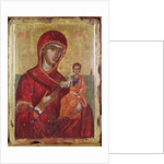 Iconostasis of Podvrh, Montenegro, Virgin and Child, 1665 by School Montenegran