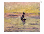 The Sailing Boat, Evening Effect, 1885 by Claude Monet