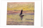 The Sailing Boat, Evening Effect, 1885 by Claude Monet
