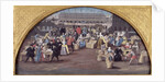 Bread and Poultry Market at Quai des Grands Augustins by French School