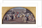 Bread and Poultry Market at Quai des Grands Augustins by French School