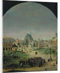 The Cemetery of the Innocents and the Mass Grave During the Reign of Francois I by Flemish School