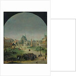 The Cemetery of the Innocents and the Mass Grave During the Reign of Francois I by Flemish School