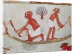 Labourer and Lumberjack at Work by Egyptian 18th Dynasty