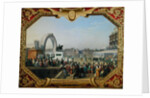 Re-establishment of the Statue of Henri IV on Pont Neuf, 25th August 1818 by Hippolyte Lecomte