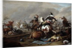 The Clash of the Cavalry, 1770 by Dirk Langendyk