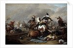 The Clash of the Cavalry, 1770 by Dirk Langendyk