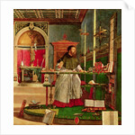 Vision of St. Augustine, 1502-08 by Vittore Carpaccio