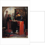 The Young Chinese Scribe by Theodore Delamarre