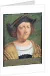 Portrait of Christopher Columbus by Spanish School