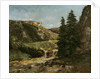Landscape near Ornans, c.1858 by Gustave Courbet